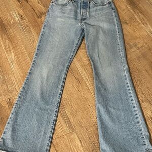 Levi Ribcage Boot Size 27 Women's Jeans